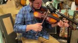 1890s German unmarked (AW White) 4/4 violin