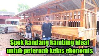 Spek kandang kambing kokoh ideal cocok bagi pemula +62 838-6962-0470