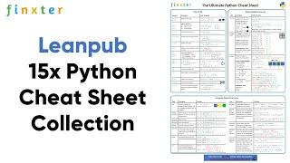 [Free] Leanpub - 15x Python Cheat Sheet Collection (PDF)