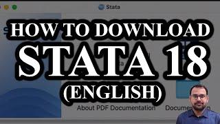 Free Download STATA 18 With Free License: A Step-by-Step Guide - English