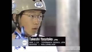 Takeshi Yasutoko - X GAMES 1999 Inline Vert finals.