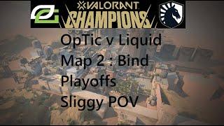 OpTic v Liquid Map 2 Bind Playoffs CHAMPIONS Sliggy FULL VOD