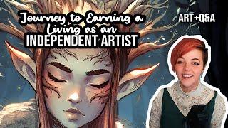 Q&A My Art Journey and Earning Income as an Independent Artist
