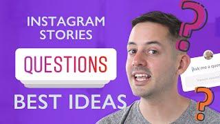 Instagram Stories - Instagram Story Questions Ideas | Phil Pallen