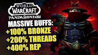HUGE Increase Of Bronze, Threads & Reputation Gains In MoP Remix! WoW Remix | Timerunner's Mastery