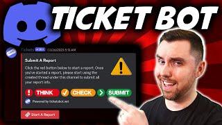How to Set Up a Discord Ticket Bot (Tickets Bot Tutorial)