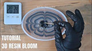 Greyish 3D RESIN BLOOM Tutorial - Beginners Friendly Technique