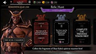 Relic Hunt Survival Mode | Mortal Kombat | Shao Kahn Tower