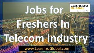 Telecom, 5G and DevOps Career  for Freshers