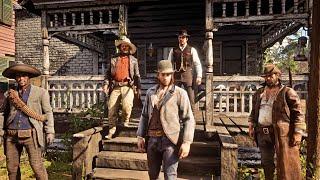 The Gang Discusses how they met Dutch (Part 1) / Hidden Dialogue / Red Dead Redemption 2