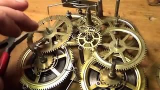 Antique Seth Thomas Overhaul - Part 10 - Movement Reassembly