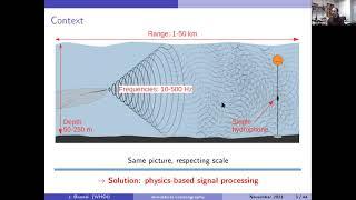 Acoustical oceanography with single hydrophone: propagation, physics-based processing, applications