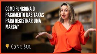 Como funciona o pagamento das taxas para registrar uma marca?