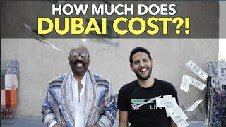 How Much Does Dubai Cost?! (Getting $2 meals with Steve Harvey)