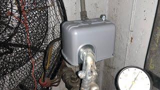 Low Water Pressure? Adjust The Pressure Switch For the Well.