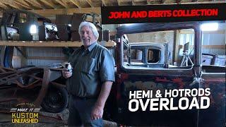 John and Berts Rare Collection of cars and parts never seen before