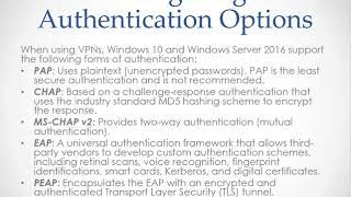 70-741 Lesson 9 Implementing Virtual Private Networks (VPNs) and DirectAccess Solutions