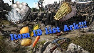 Item spawn ID Ark Survival Evolved