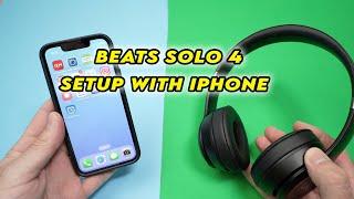 How to Setup Beats Solo 4 With iPhone