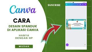 Desain Spanduk dengan HP di Aplikasi Canva