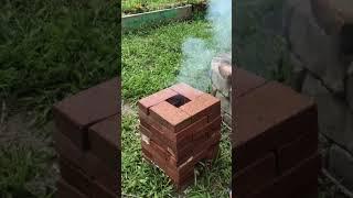 Rocket stove eggs