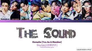 [KARAOKE] Stray Kids (スキズ) - 'The Sound' You As A Member || 9 Members Ver.