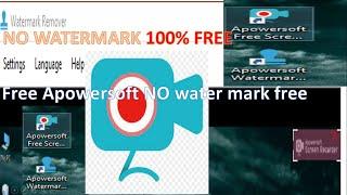 apowersoft screen recorder no watermark crack  download