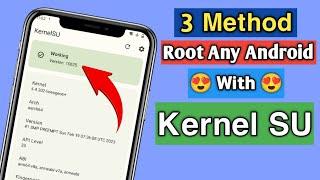 Install Kernel Su Root Any Android Device | Root Android with Kernal SU | How to install kernel su