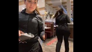Wasn't Expecting All That: Latina Waitress Knew What She Was Doing.. Wait For It