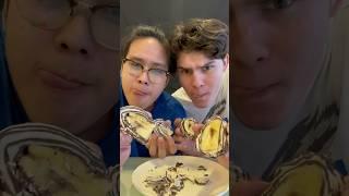 กล้วยชุบช็อกโกแลต10ชั้น ​⁠@youyacook  #banana #chocolate #lifehacks #shorts