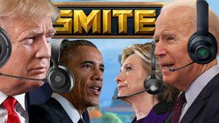 Trump & Biden Plays Smite ft. Obama & Hillary