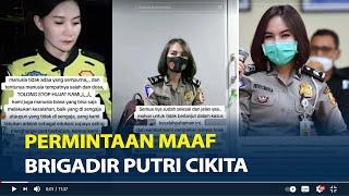 Muncul Permintaan Maaf Brigadir Putri Cikita, Polwan Marahi Warga Lagi Makan, Semuanya Sudah Selesai