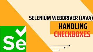 Handling checkbox | Selenium Java