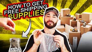 How to get FREE SHIPPING SUPPLIES!!!