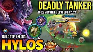 HYLOS BEST BUILD 2024 | BUILD TOP 1 GLOBAL HYLOS GAMEPLAY | MOBILE LEGENDS