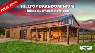 Hilltop BARNDOMINUM Home FINISHED TOUR | Texas Best Construction