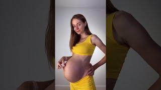 Baby Mama Dance | Before and After Pregnancy TikTok #Shorts by Anna Kova