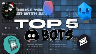 TOP 5 Discord Bots You MUST Have In 2025!