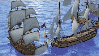 Sail Ship Size Comparison 3D