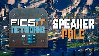 Speaker Pole - FicsIt-Networks - Satisfactory Mod