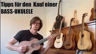 Tipps für den Kauf einer Bass-Ukulele – Empfehlungen und Hinweise