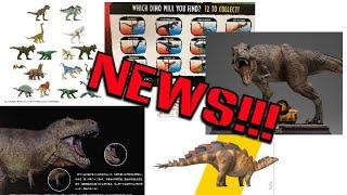 NEWS!!! New Mattel Jurassic World minis next wave revealed! More new Captivz!!!