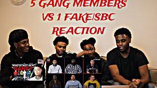 5 Gang Members vs 1 Fake | Odd One Out|SBC REACTION