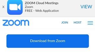 How to update zoom cloud meeting app client