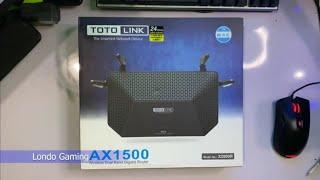 ROUTER WIFI 6 MURAH CUMA 500RB AN !!! TOTOLINK X2000R AX1500 INDONESIA