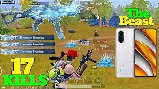 POCO F3 PUBG!! BGMI test 2024!! Stable 120FPS Livik gamplay ️