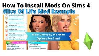 How To Install Slice Of Life Mod For Sims 4 | 2024