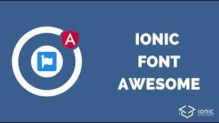 How to Use Font Awesome With Ionic 4