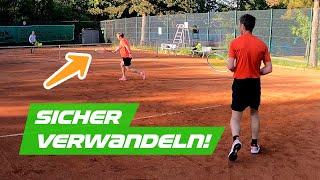 Be Successful On Short Balls Safely With THIS Tennis Drill For 2 Players 