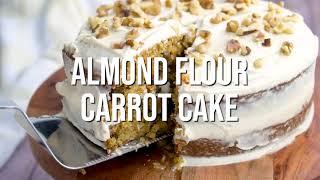 Almond Flour Carrot Cake (Grain-Free, Dairy-Free, Paleo)